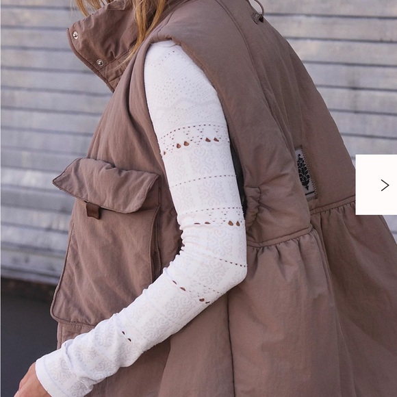 NWT Free People Movement Cabin Fever Puffer Vest - Picture 2 of 4